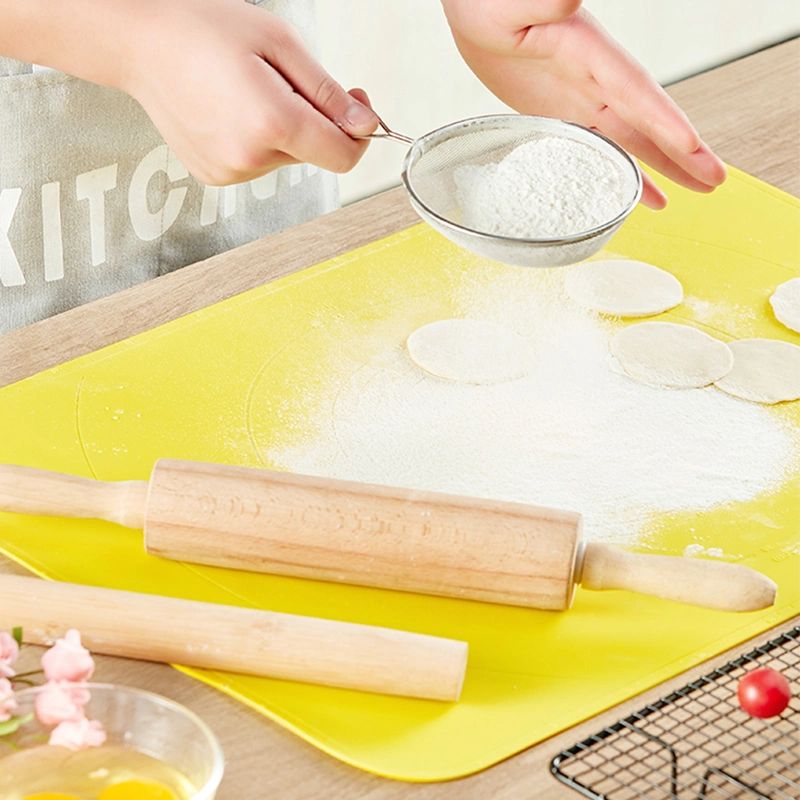Factory BPA Quality Customization Heat Resistant Non Toxic Oven Silicone Mat Multi-Color Non Slip BBQ Kneading Dough Baking Silicone Pad Pastry Silicon Mat