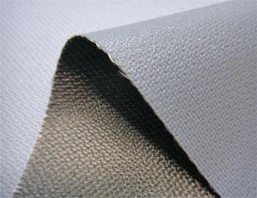 Sillicone Coated One Side Fiberglass Fabric 510GSM 0.4mm Black or Orange