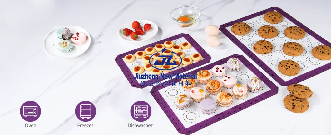 China Manufacturer Temperature Resistant Non Stick Silicone Baking Mat Non Stick Baking Mat