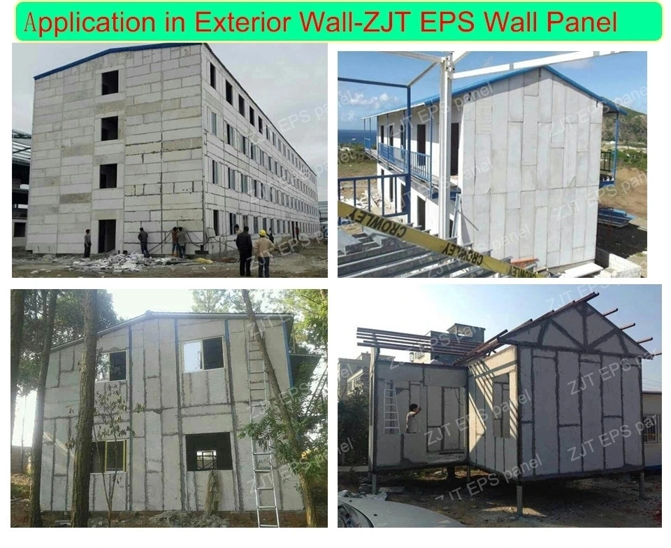 Prefabricated EPS Sandwich Wall Panels for Residential