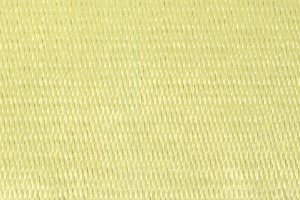 Bulletproof Kevlar Fabric with 0.5mm Thickness Yellow or Black Color