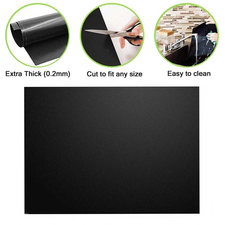 Non-Stick PTFE High Temperature Resistance BBQ Grill Mat