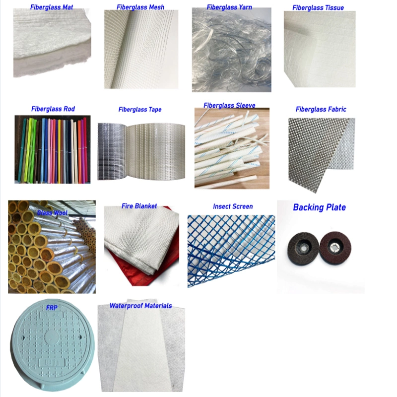Plain Woven Cloth Fiberglass Roving Fabric Construction Clothing