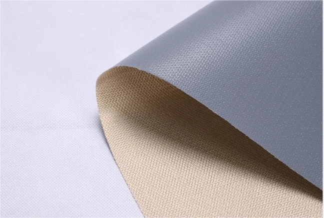 Good Hydrophobic Properties One Side PTFE Coated Fiberglass Fabric for Fire-Proof Curtain