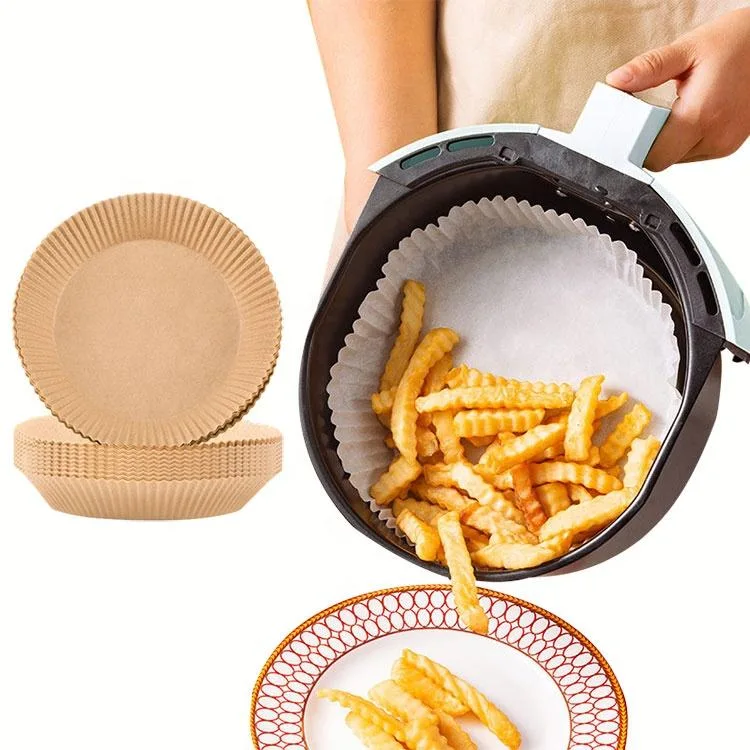 Kitchen Food Grade Baking Roasting Microwave Frying Pan Non Stick Air Fryer Paper Liner