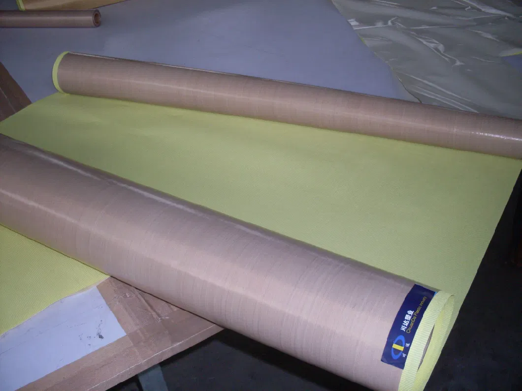 Heat Resistant Fabric, Glassfiber Coated PTFE, PTFE Fabric (3A3009)