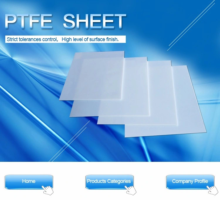 Customize Heat Press Expanded PTFE Coated Fiberglass Fabric PTFE Plastic Sheet
