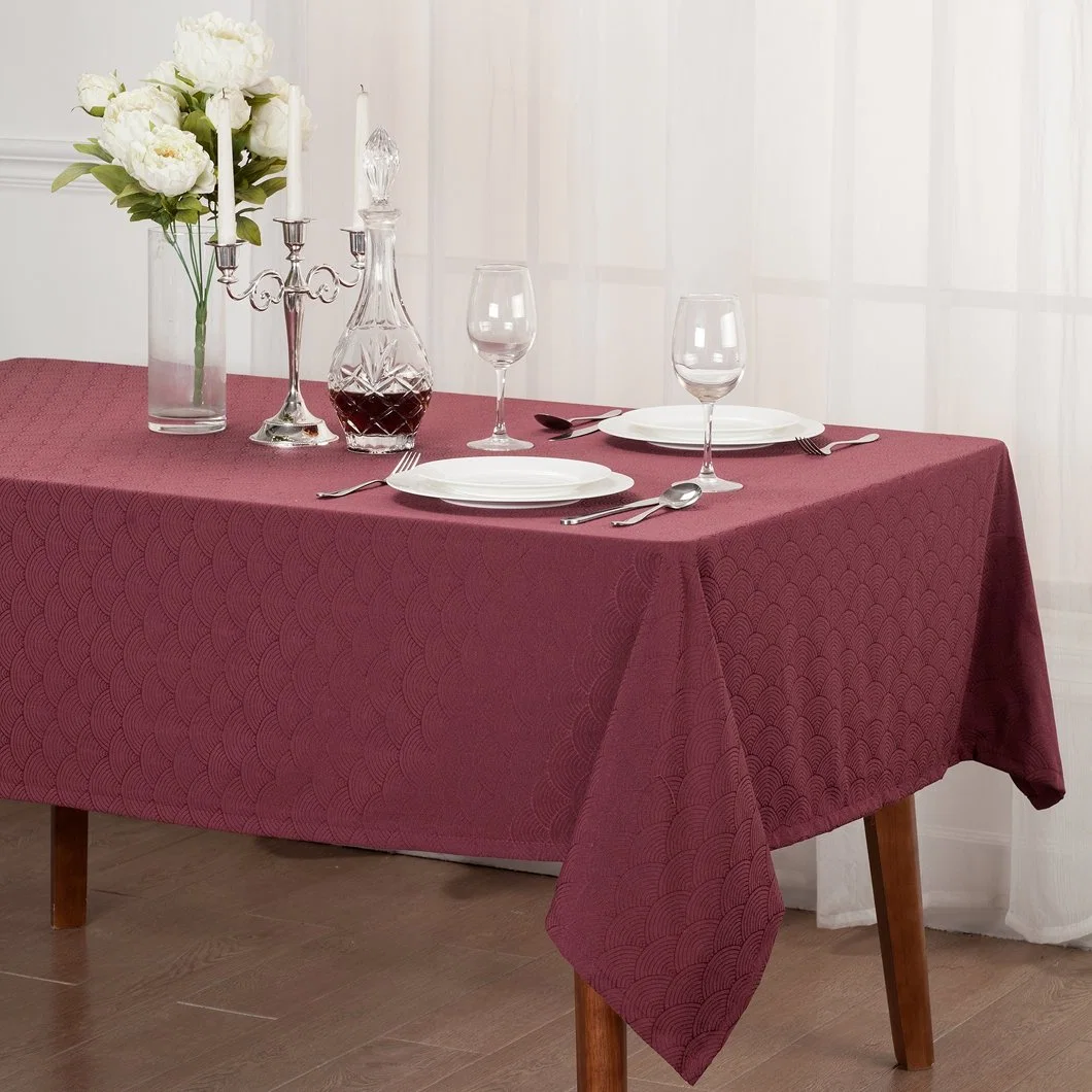 Fashion Breathability Fancy Kitchen Table Cover of Dinning Decoration Party