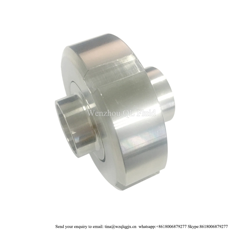 SS304/316L Sanitary 3A SMS DIN ISO Pipe Fitting Union Round Nut Male Welding Liner
