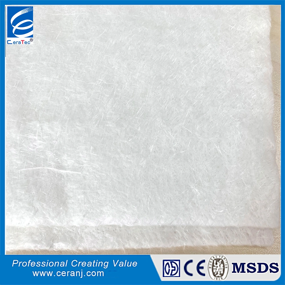 E-Glass Mat Chopped Fiberglass Needle Mat Thermal Insulation for Electric Oven and Fireplace