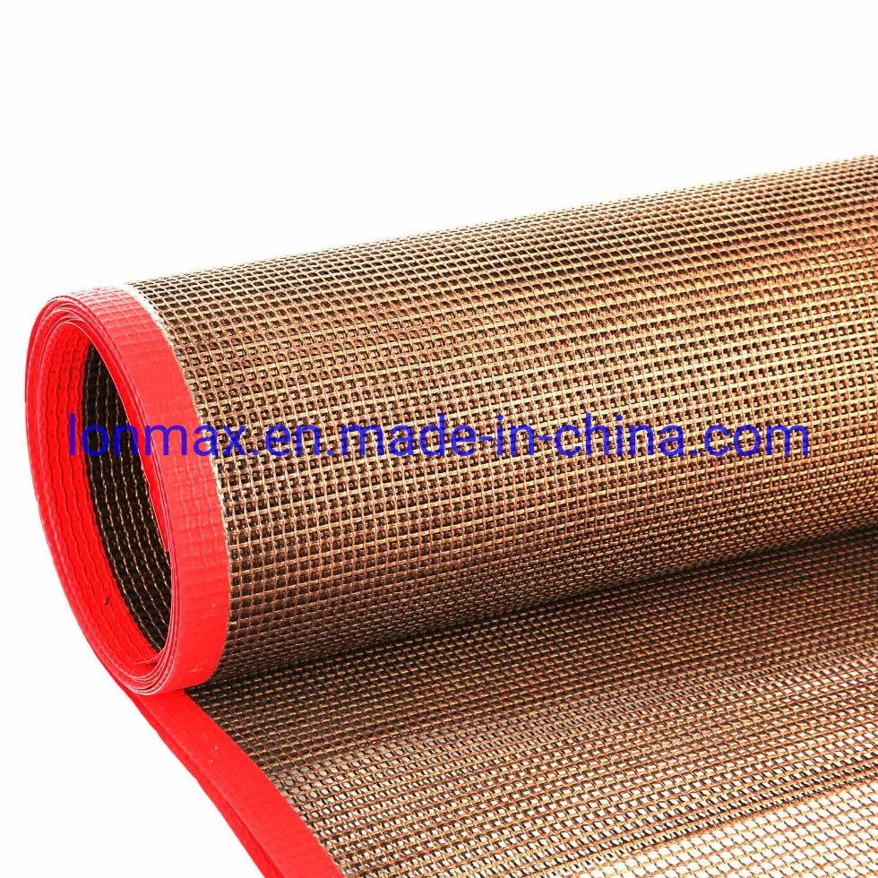 PTFE Coated PTFE Anti High Temperature Non Stick Open Mesh Fiberglass