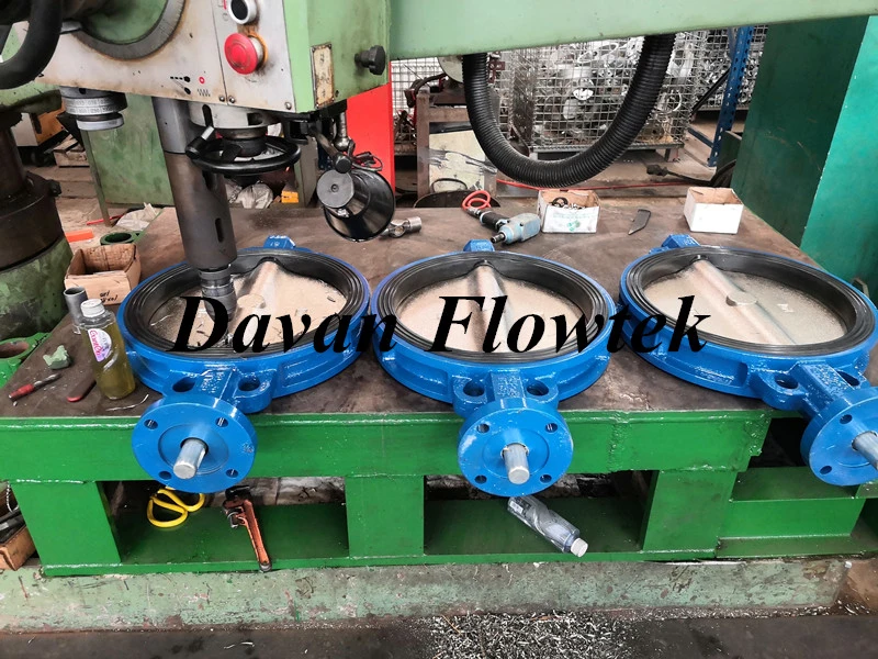 PTFE/EPDM DN80 Pn16 SS304 Butterfly Valve Stainless Steel Butterfly Valve Butterfly Valve China Factory Butterfly Valve Wafer Lug Double Flange Butterfly Valve