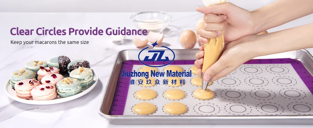 China Manufacturer Temperature Resistant Non Stick Silicone Baking Mat Non Stick Baking Mat