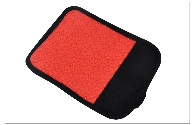 Kitchen Implements Food Grade Heat Insulation Silicone Oven Mitts Thicken Heat Insulation Mat for Cooking Baking