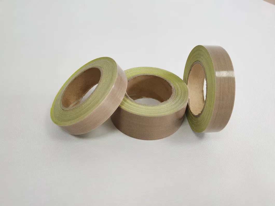 High Strength Non Stick PTFE Coated Fiberglass Fabric Adhesive Tape