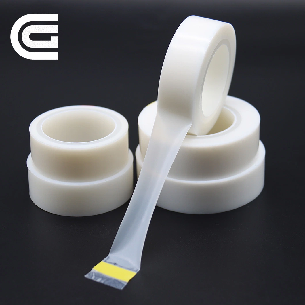 Wear Resistance Anti-Corrosion White PTFE Skived Film Tape with Silicone Adhesive