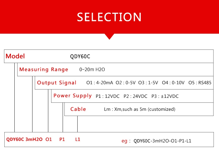 Teflon Cable Transmitter 0-5m/0-10m Rangeteflon Anti-Corrosion Cable 3-Wire 0-5V 1-5V 0-10V /DC24V Output PTFE Level Transmitter