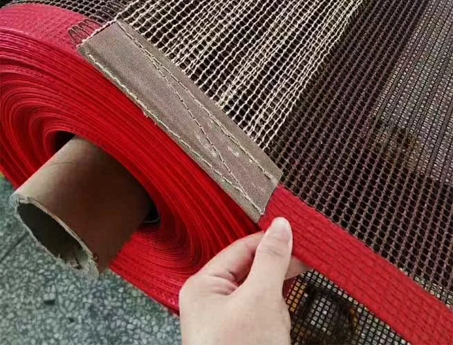 Heat Insulation Industrial Belt PTFE Fiberglass Mesh