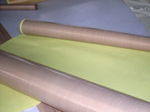 High Temperature Resistance PTFE Fabrics, Glassfiber Coated PTFE,