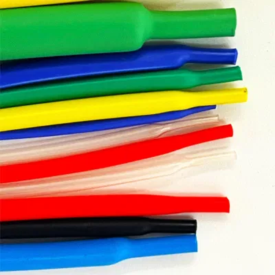 Protección de funda de cable de aislamiento antideslizante de material múltiple PE PVDF FEP Tubo termorretráctil PTFE tubo termorretráctil