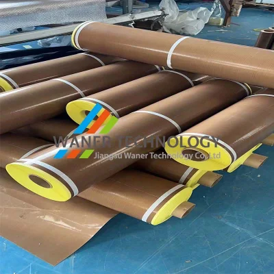 Cinta de tela de vidrio de PTFE de color personalizado con adhesivo de silicona