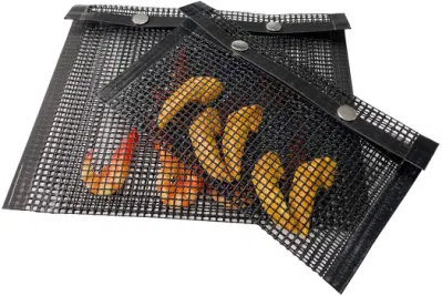 Amazon PTFE Venta caliente Bolsa de rejilla de malla con el botón Ajustar fácil limpiar alimentos seguros