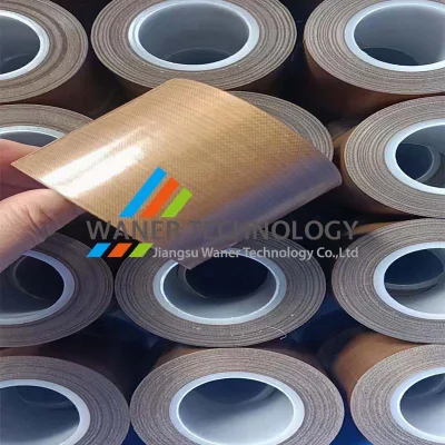 Cinta de tela de vidrio de PTFE de color personalizado con adhesivo de silicona