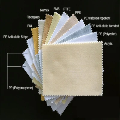 Fibra de vidrio de alta temperatura 750GSM con tela de filtro de membrana de PTFE