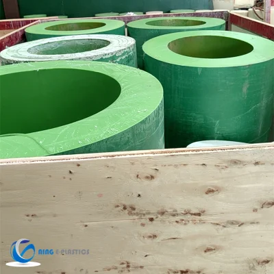 PA66 tubos fundidos Nylon6 con aceite verde POM PTFE PA6 PU MC tubo de nylon relleno MOS2