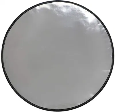  Fabricante de exterior de alta calidad 36&prime; pulgadas de aluminio redondo de fibra de vidrio de silicona ignífuga Non-Stick Heat-Resistant Fogata Mat