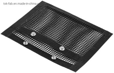 Resistente al calor de PTFE anti-adherente de la bolsa de rejilla de malla para picnic