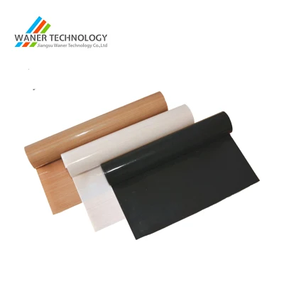  Tejido de teflón laminado liso tejido de fibra de vidrio