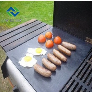 Exterior usando la alfombrilla para hornear PTFE