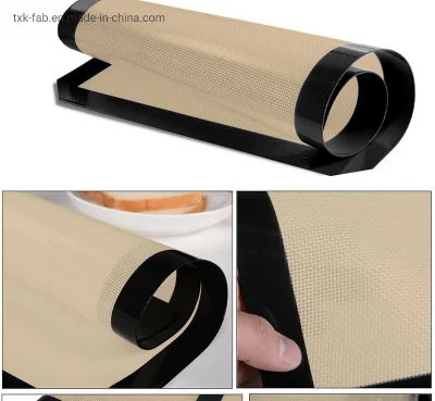 Congelador de fibra de vidrio de seguridad en la pastelería de silicona alfombrilla para el par de pastas