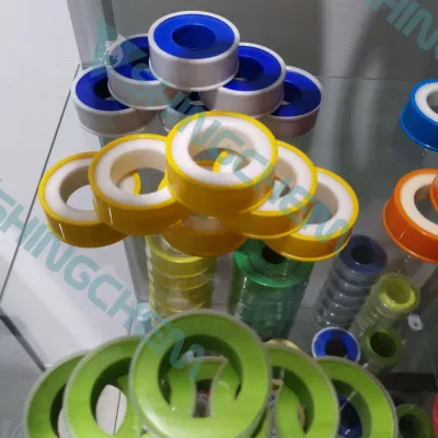Personalizar el tamaño de rosca de PTFE de alimentación de la fábrica de cinta de sellado sellado muestra gratuita de una cinta de PTFE