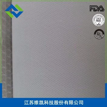 Fibra de vidrio recubierta de PTFE Termosovers de alta temperatura tejido de vidrio recubierto de PTFE 1 lado 17oz Barrera de incendios