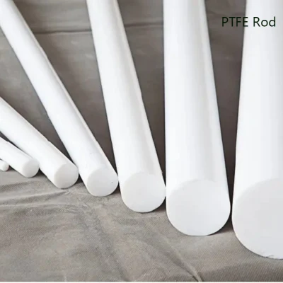 Varilla de PTFE puro 100% resistente a la corrosión y a altas temperaturas para Venta