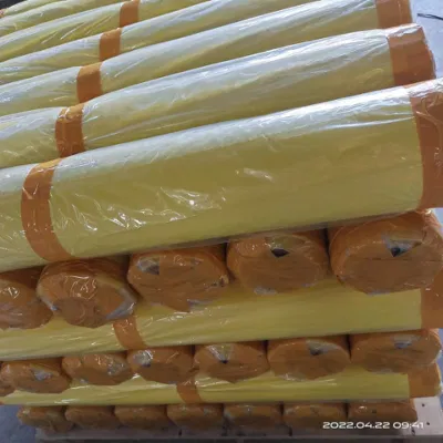La Vermiculita PU de caucho de silicona de PTFE grafito de acrílico de silicato de calcio Al-Foil Tela de fibra de vidrio laminado recubierto de tela de vidrio de sílice de tela de alambre de acero