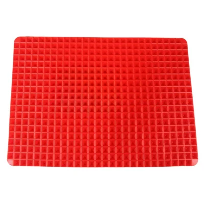 Fábrica de silicona antiadherente FDA/LFGB Grill Mat Safe para hornear alimentos Juego de alfombrillas