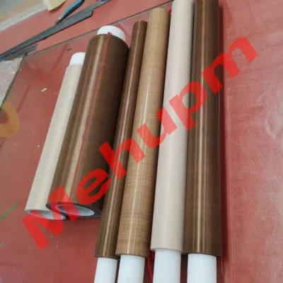 Aislamiento resistente al agua antiadherente tejido de lámina de PTFE pirorretardante de alta temperatura Rollo de tela