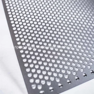 Hojas perforadas aluminio altavoz Grill Chapa metálica