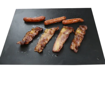 Alfombrilla para barbacoa de PTFE antiadherente de fácil limpieza