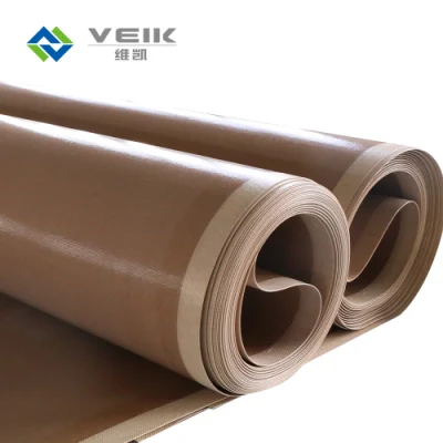 Rollo de tela de fibra de vidrio recubierto de PTFE