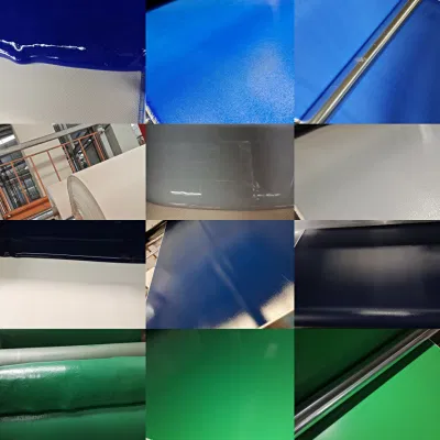 Caucho de silicona de PTFE grafito de la Vermiculita PU silicato de calcio Al-Foil acrílico de sílice de fibra de vidrio recubierto de tela de alambre de acero de Tela Tela Tela de fibra de vidrio