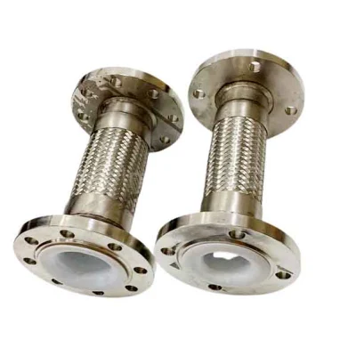 La transferencia de cloro Smoothbore encapsulado en PTFE Tubo Corrugado flexible