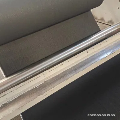 El neopreno recubierto de tela de fibra de vidrio acrílico / rollo rollo de tela de fibra de vidrio manta ignífuga Roll Roll manta de soldadura disponible en cualquier color