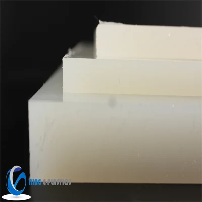 Panel de plástico PP-H Panel de polipropileno HDPE PP PVC ABS Hoja Hoja de PTFE blanco de PE de PVC