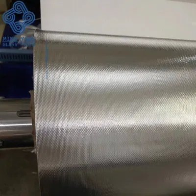 Cinta de teflón resistente a altas temperaturas precio de fábrica con revestimiento de fibra de vidrio Tela de fibra de vidrio de lámina de aluminio