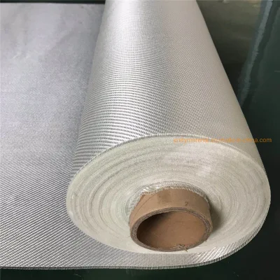 Alambre de acero de alta resistencia a la temperatura de rollo de tela de fibra de vidrio reforzado