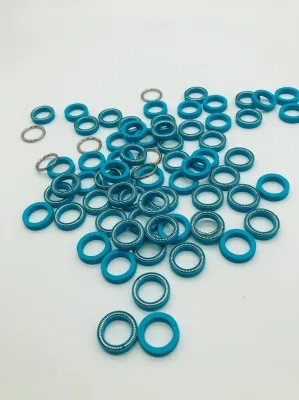 Sellos energizados por resorte N528 Nuevo material PTFE+vidrio para sistemas marinos